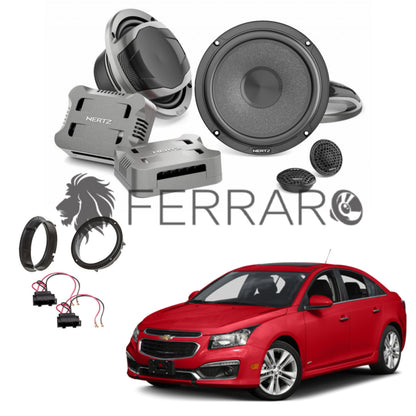 Hertz Kit 4 Casse | CK165 | Altoparlanti Anteriori | Chevrolet Cruze