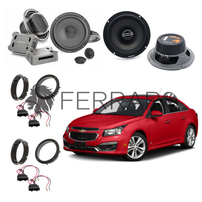 Hertz Kit 6 Casse | CK 165 | CX 165 | Ant/Post | Chevrolet Cruze