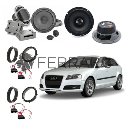 Hertz Kit 6 Casse | CK 165 | CX 165 | Ant/Post | Audi A3 8PA 5 Porte