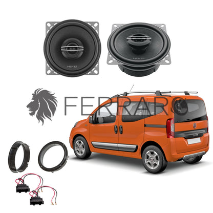 Hertz Kit 2 Casse | CX 100 | Posteriori | Fiat Qubo dal 2008