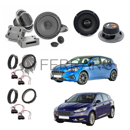 Hertz Kit 6 Casse | CK 165 | CX 165 | Ant/Post | Ford Focus III | IV dal 2011>