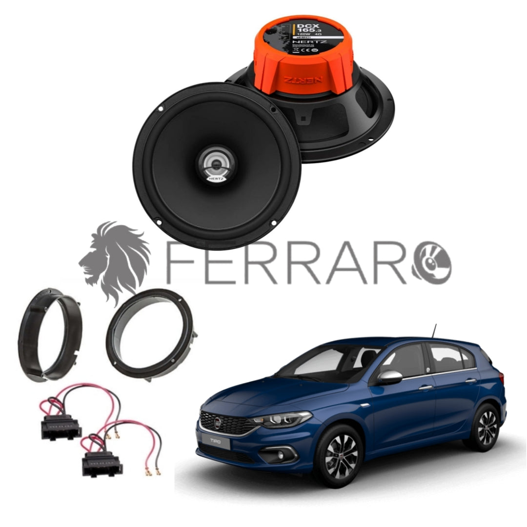 Hertz Kit 2 Casse | DCX 165.3 | Anteriori |  Fiat Tipo II dal 2015>