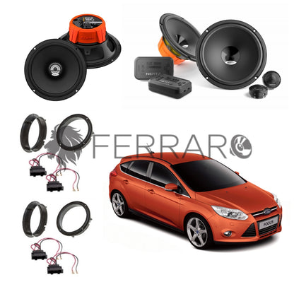 Hertz Kit 6 Casse | DSK 165.3 | DCX 165.3 | Ant/Post | Ford Focus dal 2011>