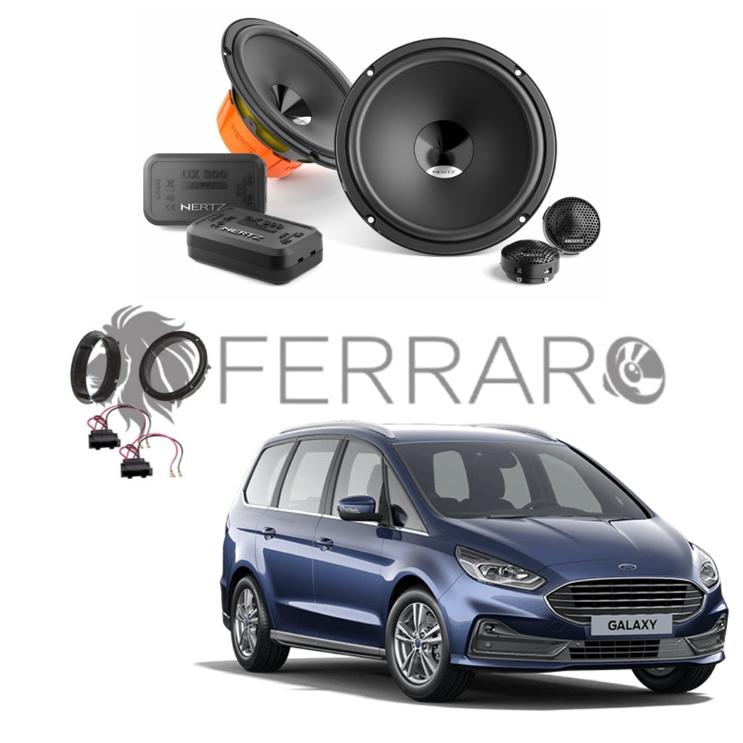 Hertz Kit 4 Casse | DSK 165.3 | Anteriori | Ford Galaxy 2/3° dal 2006>