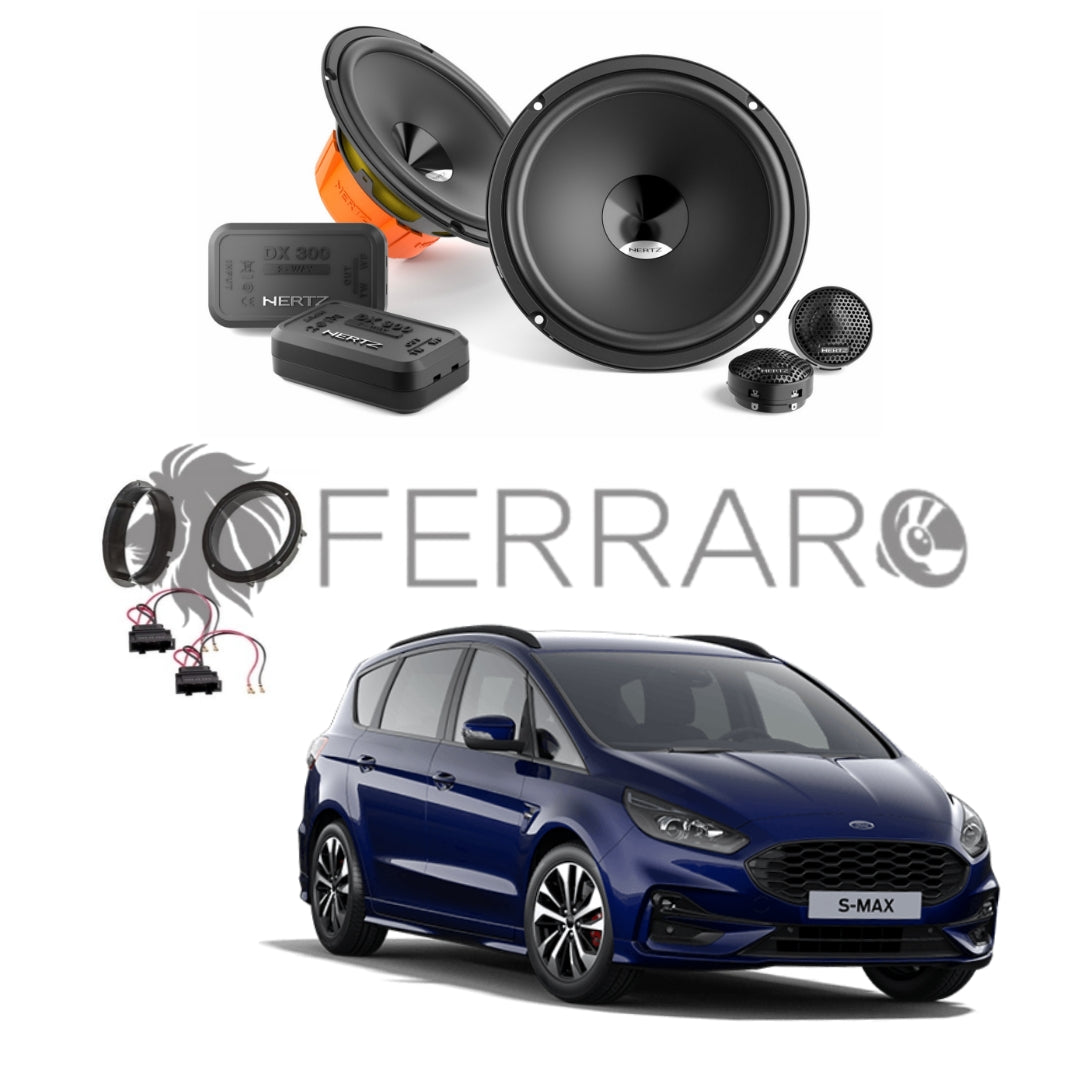 Hertz Kit 4 Casse | DSK 165.3 | Anteriori |  Ford S-Max dal 2015>