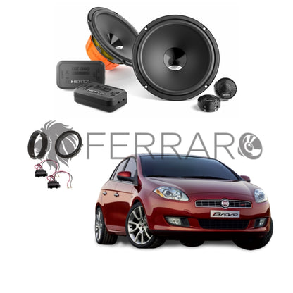 Hertz Kit 4 Casse | DSK 165.3 | Anteriori | Fiat Bravo