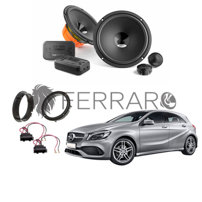 Hertz Kit 4 Casse | DSK 165.3 | Anteriori |  Mercedes Classe A/B | W176/W246