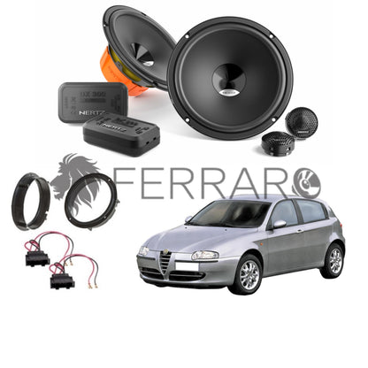 Hertz Kit 4 Casse | DSK 165.3 | Anteriori o Posteriori | Alfa Romeo 147 dal 2001>