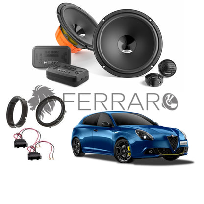 Hertz Kit 4 Casse | DSK 165.3 | Anteriori |  AlfaRomeo Giulietta 2010-2014