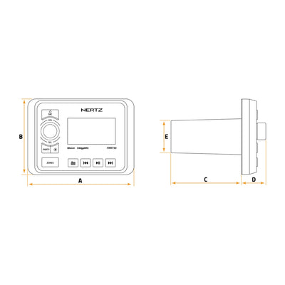 Hertz Autoradio | HMR 50