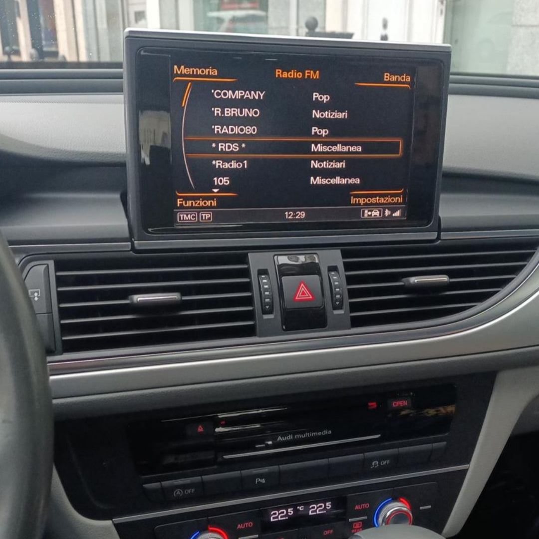 Autoradio per Audi A6 C7 | A7 10.25"/12.3" | 2012-2018 | Android | Bluetooth | CarPlay | Android Auto | 4/64GB Ram