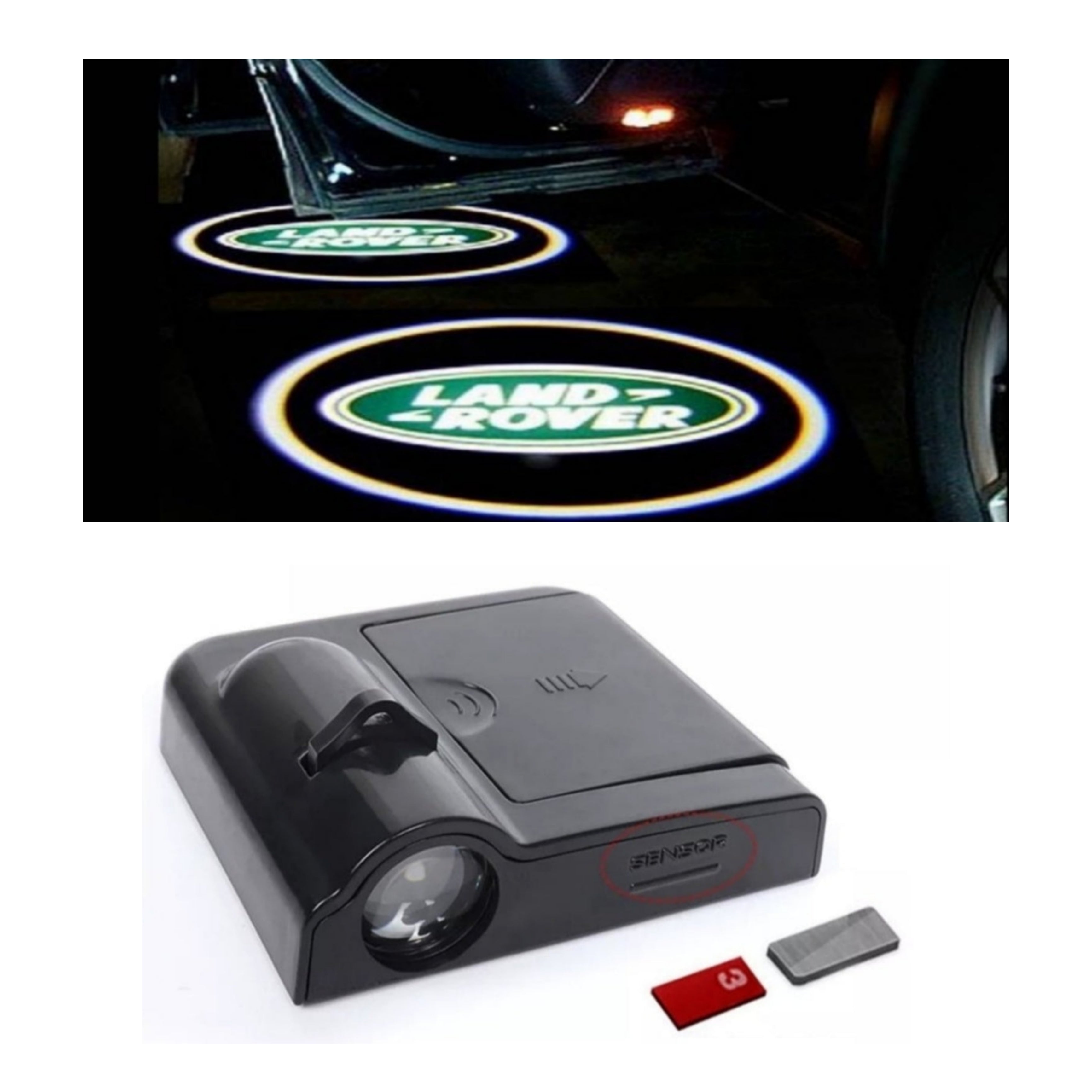 LAND ROVER Door Sill Light - Wireless, Battery Operated, Complete KIT with Magnet.