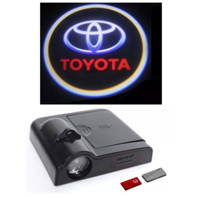 TOYOTA Door Sill Light - Wireless, Battery Operated, Complete KIT with Magnet.