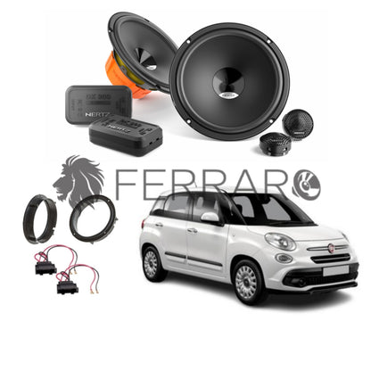 Hertz Kit 4 Casse | DSK 165.3 | Anteriori | Fiat 500L