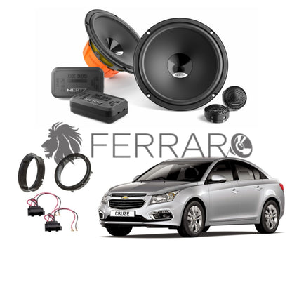 Hertz Kit 4 Casse | DSK 165.3 | Anteriori | Chevrolet Cruze