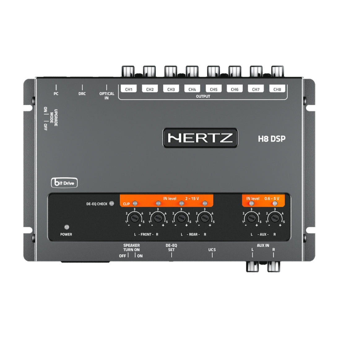 Hertz H8 DSP - Hertz, Processor, DSP, 4 Way ACTIVE with DRC