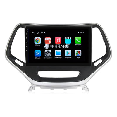 Autoradio per Jeep Cherokee (KL) Pre-Restyling (2013-2018) 10.1", Android, Bluetooth, CarPlay, Android Auto, 2GB/4GB/8GB Ram