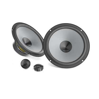 Kit 8 Casse Altoparlanti Hertz K165 per Fiat Panda dal 2003 con Griglie Tweeter