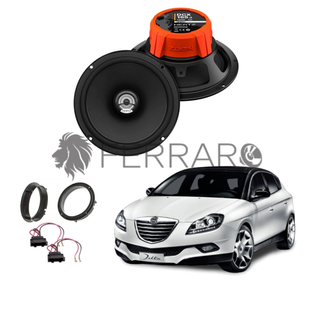 Hertz Kit 2 Casse | DCX 165.3 | Ant o Post |  Lancia Delta 08>