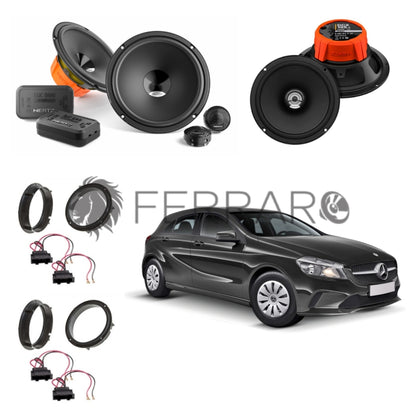 Hertz Kit 6 Casse | DSK 165.3 | DCX 165.3 | Ant/Post | Mercedes Classe A W176