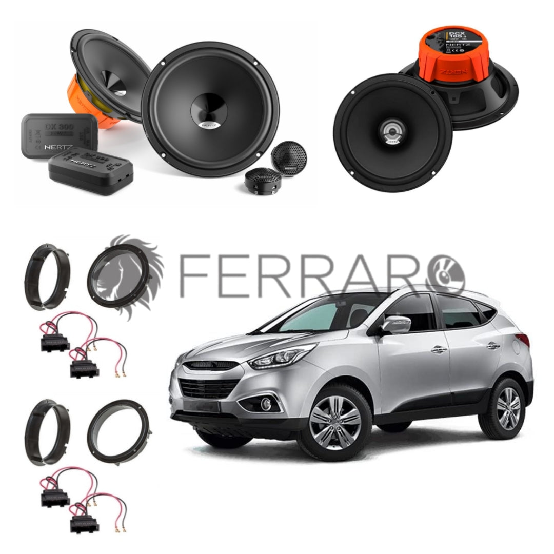 Hertz Kit 6 Casse | DSK 165.3 | DCX 165.3 | Ant/Post | Hyundai IX35