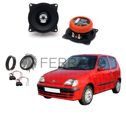 Hertz Kit 2 Casse | DCX 100.3 | Anteriori | Fiat 600 / Seicento