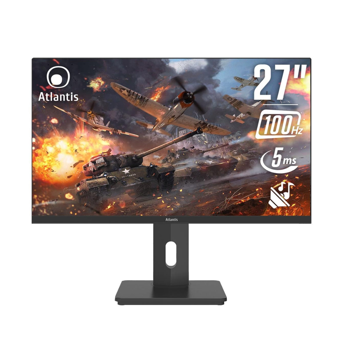 Atlantis Monitor Gaming 27" LCD | 100Hz/5ms