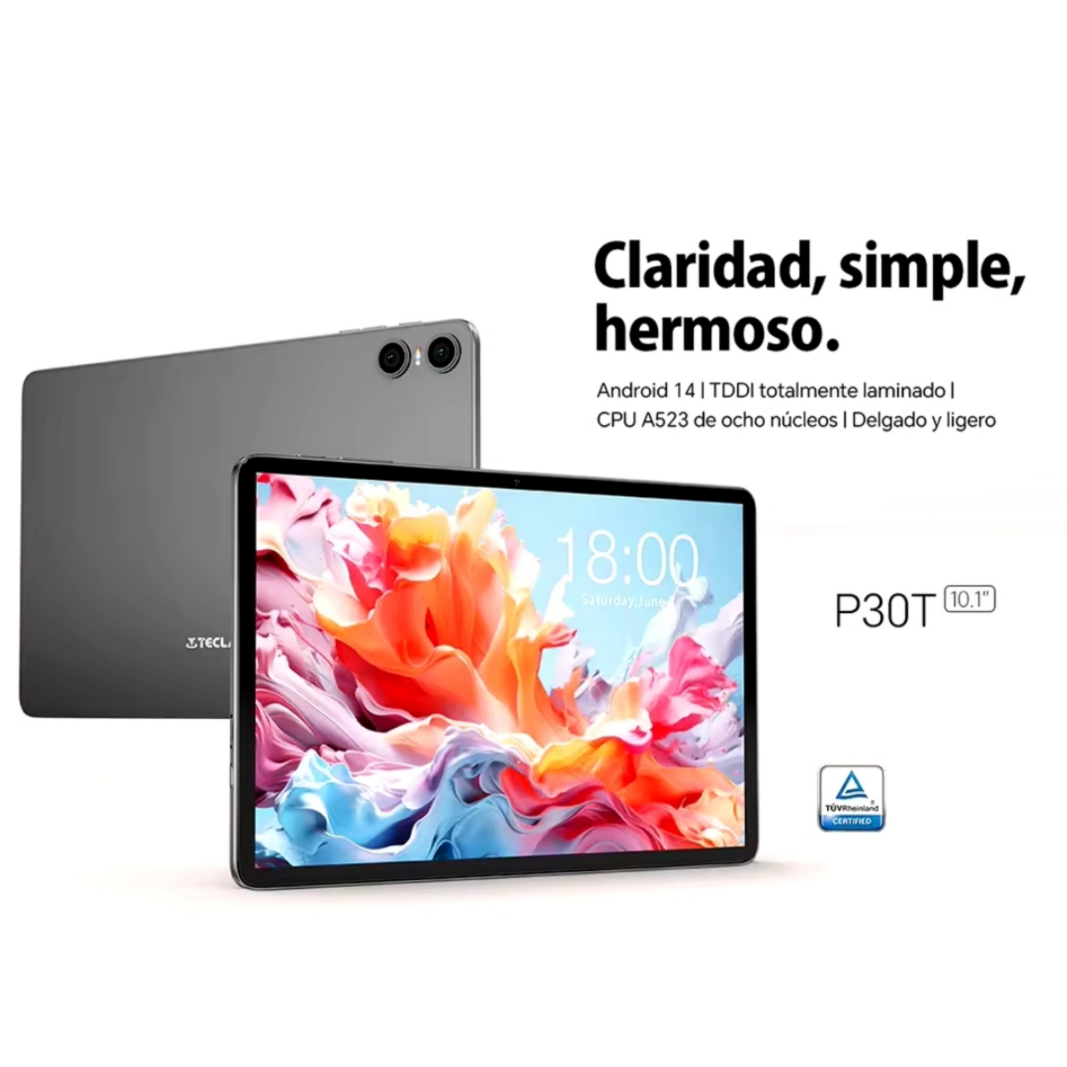 TAB Teclast | P30T | 4/128GB | 10.1" | Penna + Cover Omaggio | Grey