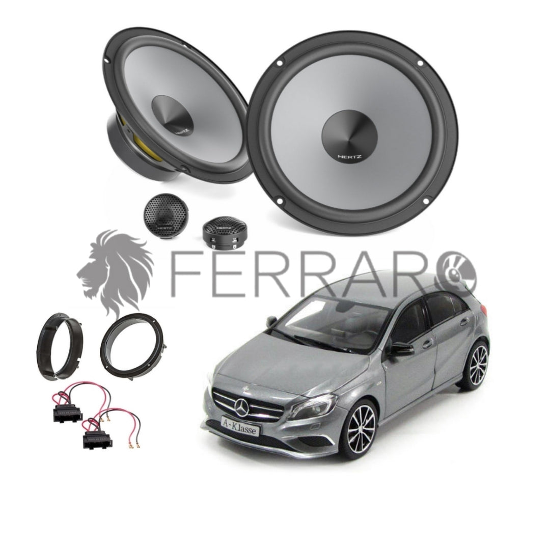 Hertz Kit 4 Casse | K 165 |  Anteriori |  Mercedes Classe A/B W176/W246