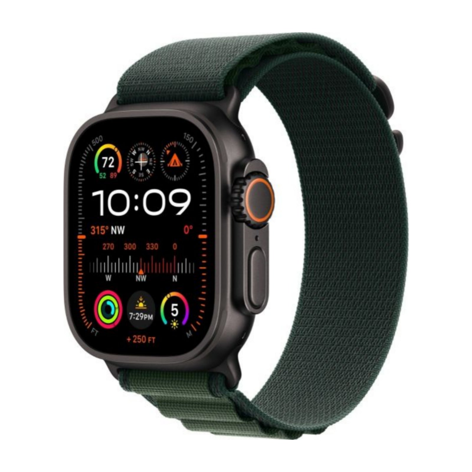 Apple Watch Ultra 2 49mm | GPS + Cellular | Titanium Case | Dark Green | EU