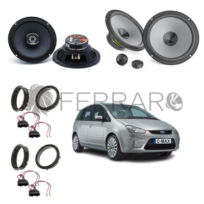 Hertz Kit 6 Casse | X 165 | K 165 | Ant/Post | Ford Focus e C- Max (2003-2010)