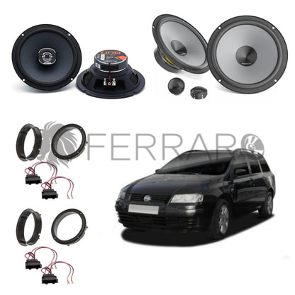 Hertz Kit 6 Casse | X 165 | K 165 | Ant/Post | Fiat Stilo 5 Porte