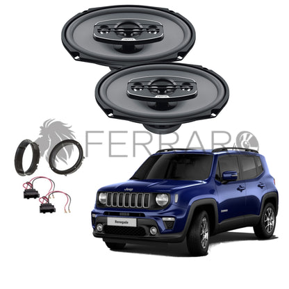 Hertz Kit 2 Casse | X 690 | Anteriori o Posteriori | Jeep Renegade