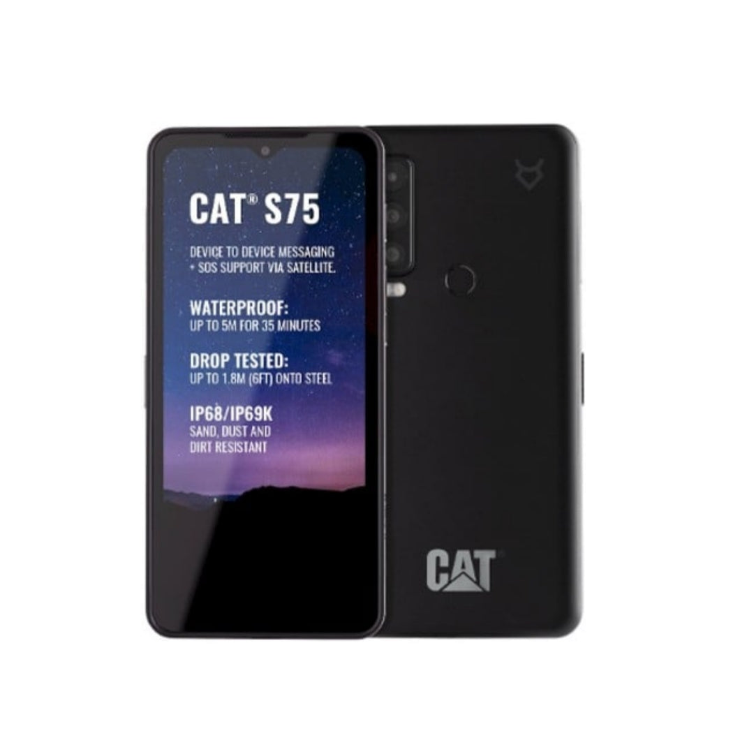 CAT S75 6.6" | 6/128GB | 5G | Dual Sim | Nero | EU