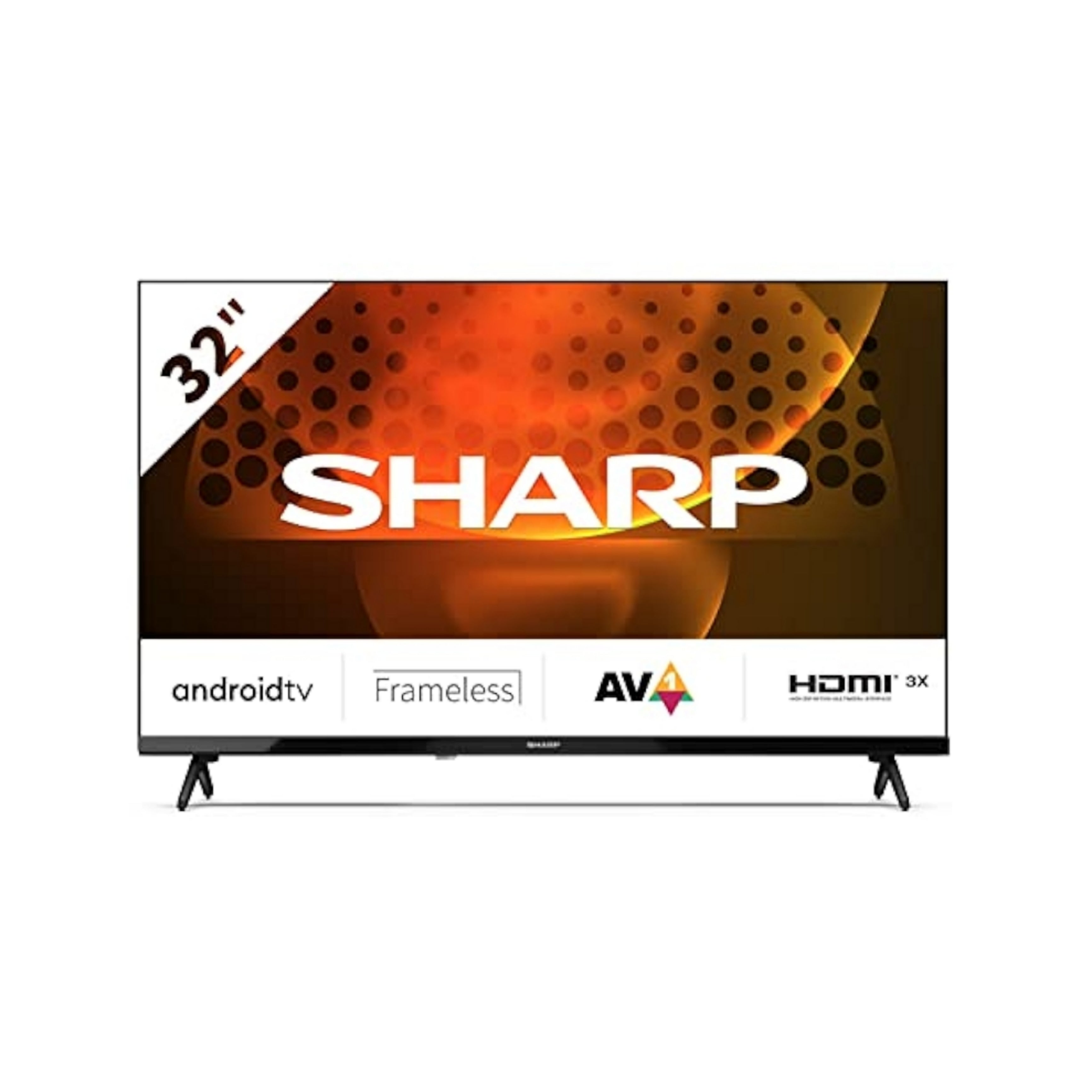 Sharp TV Led 32" HD | 32FH2EA | Smart TV-Wifi | Nero