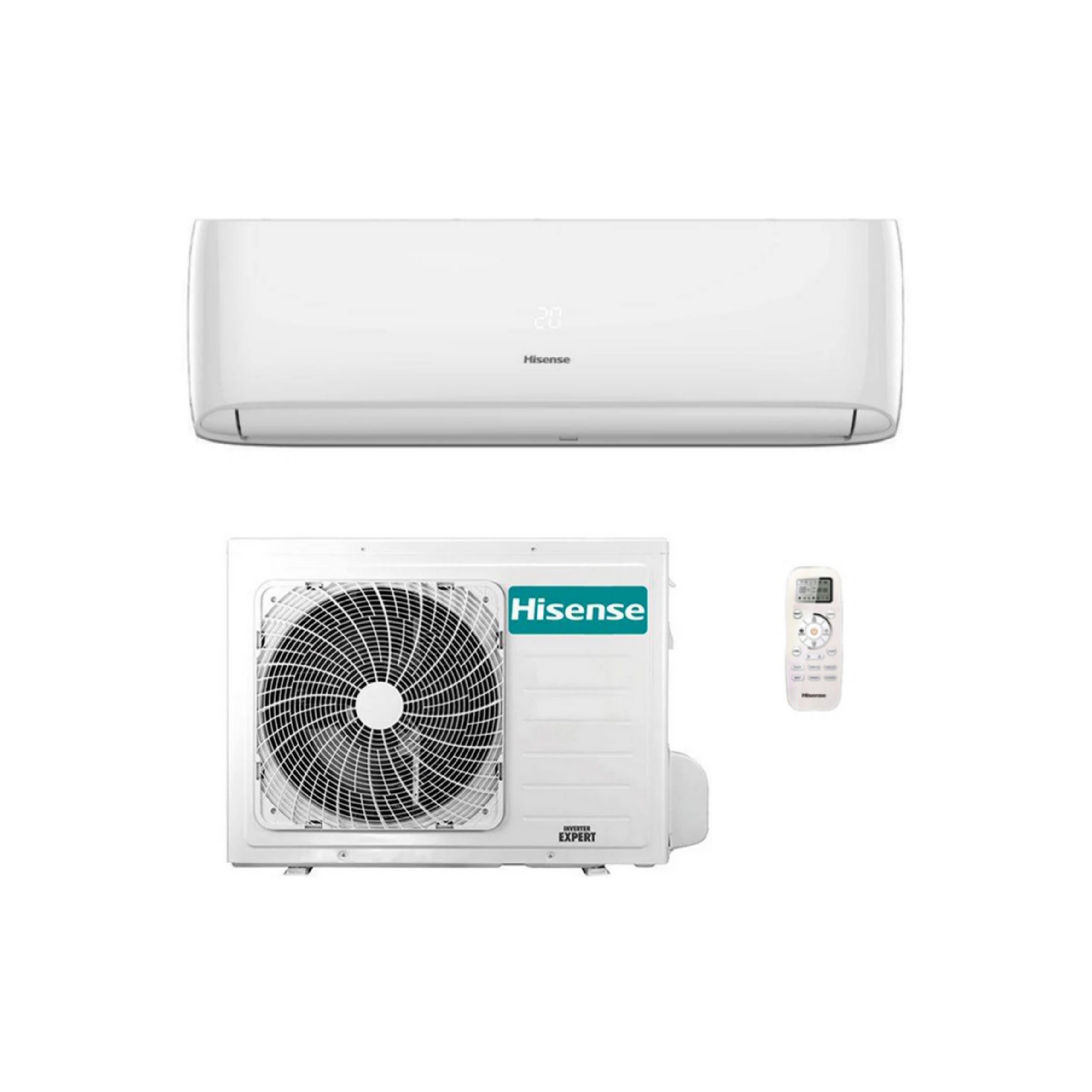 Hisense Climatizzatore | Inverter | Easy Smart | 12000 Btu | CA35MR05G + CA35MR05W | R-32