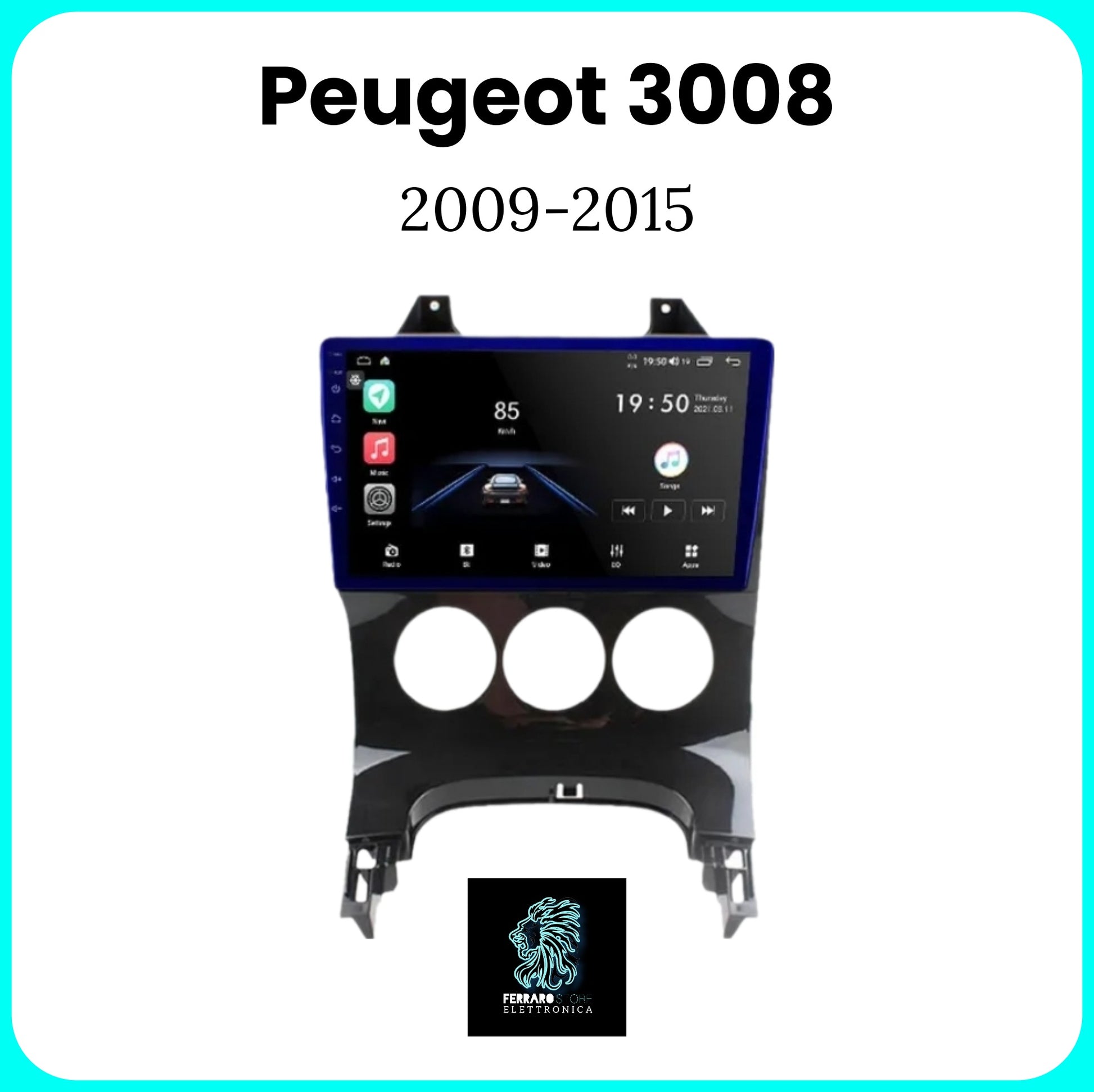 Kit autoradio Android / Peugeot 3008