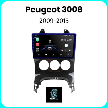 Autoradio per PEUGEOT 3008 [2009 - 2015] - Sistema auto Intelligente, 2Din  9Pollici, GPS, Navigatore, Wifi