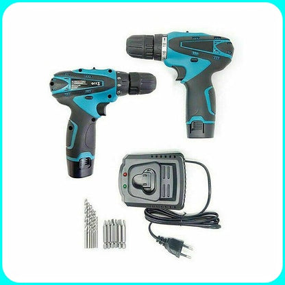 Double perceuse - visseuse rechargeable 18V DOUBLE BATTERIE GRATUITE.