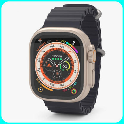 Smartwatch ULTRA 49mm - Lega di Titanio 49mm Bluetooth , Call, NFC, Rubrica, Notifiche, CINTURINO IN OMAGGIO