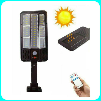 Outdoor Street Light - 30w Solar Street Light, Solar Charging, Motion Sensor, Cold Light.