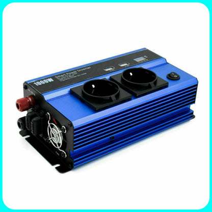 Inverter 1500W - 12v/230v Transform Voltage, Camper Power, Car.