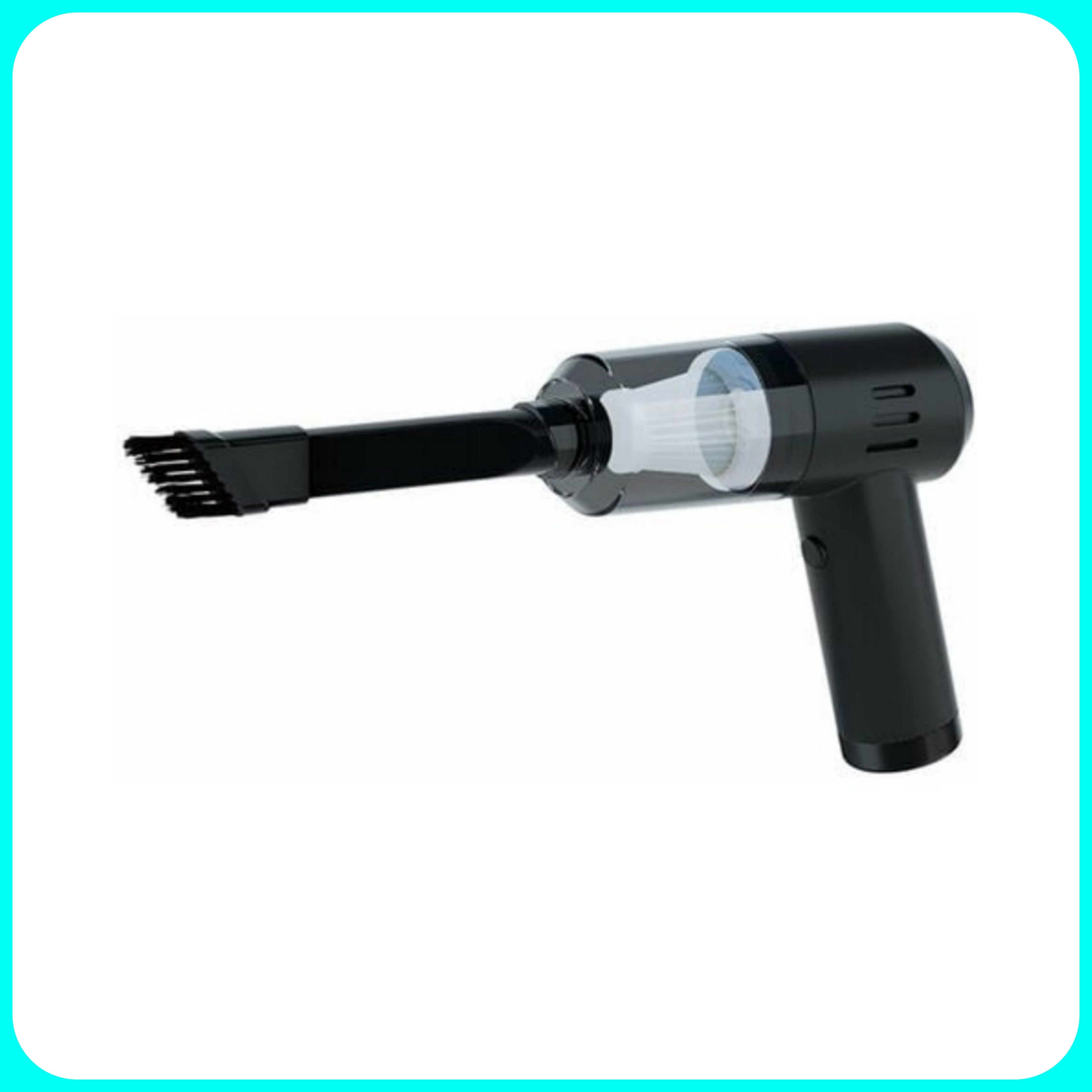 ASPIRAPOLVERE MINI PORTATILE RICARICABILE POTENTE AUTO CASA - Foto 7