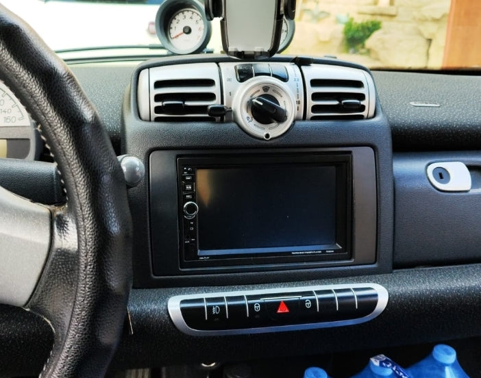 Autoradio per SMART FORTWO 451 [2002 - 2015] - 2Din 7"Pollici, Bluetooth, Radio, Touch, USB, SD, Mirror Link Android & IOS