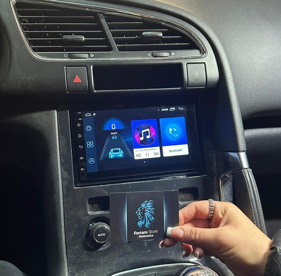 Autoradio per PEUGEOT 3008 [2009 - 2015] - Sistema auto Intelligente, 2Din 7"Pollici, GPS, Navigatore, Wifi