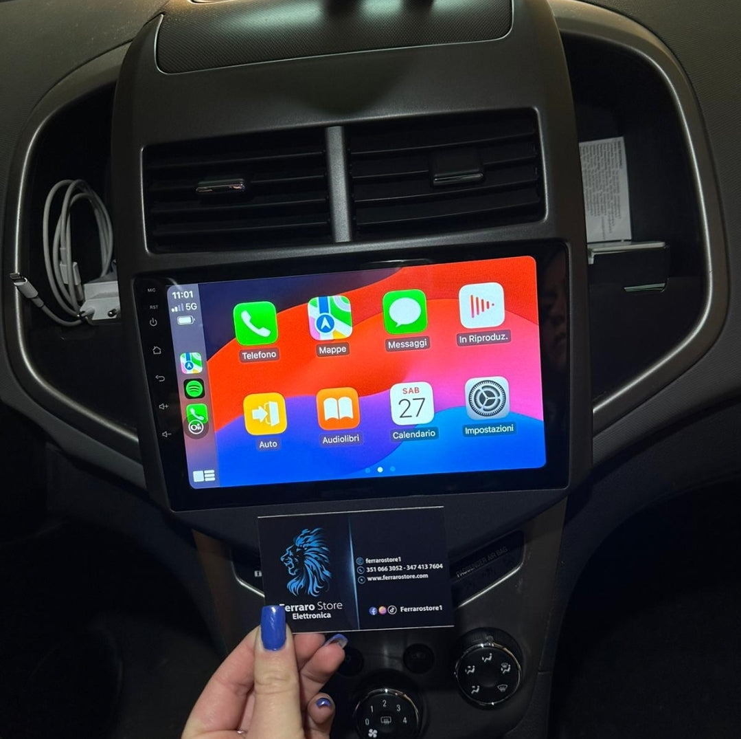 Autoradio per Chrevole Aveo [2011 - 2015]  - Sistema auto Intelligente, 2Din 9"Pollici, GPS, Navigatore, Wifi