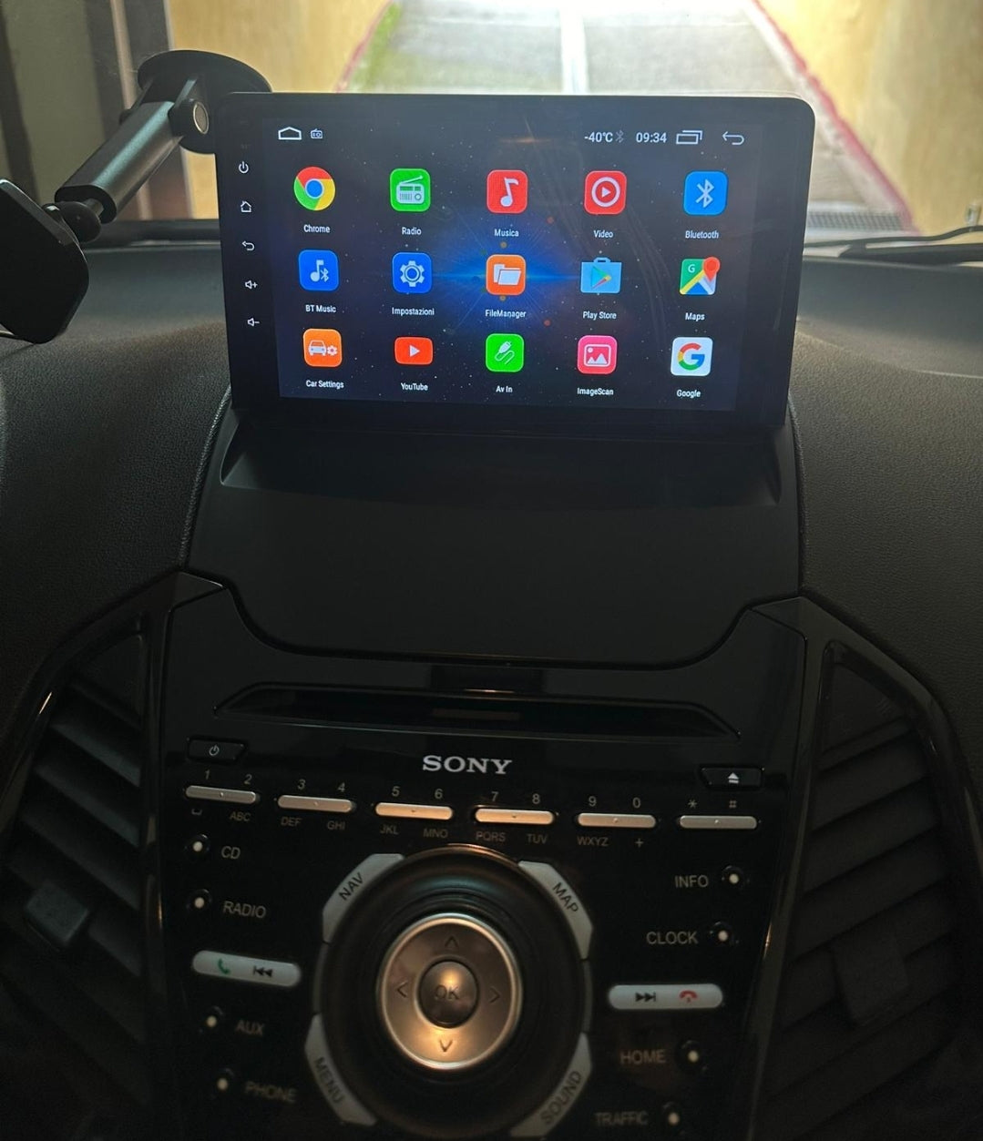 Autoradio per FORD ECOSPORT [2013 - 2017] - Autoradio con Sistema Intelligente, GPS, Navigatore, 2Din 9"Pollici, Wifi
