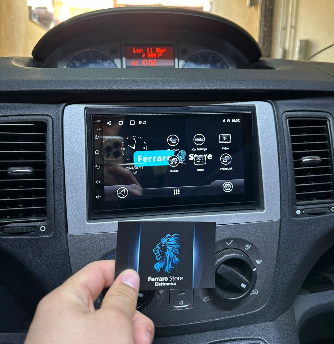 Autoradio per Fiat idea/Lancia Musa [2003-2008] - 2Din 7"Pollici Android, GPS, Bluetooth, Radio, Navigatore, Wifi, PlayStore
