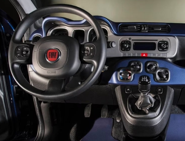 Autoradio per Fiat PANDA 3a [2013-2020] - 1Din 6.2" Pollici, Bluetooth, Radio, Doppia USB,  Mirror Link Android e IOS