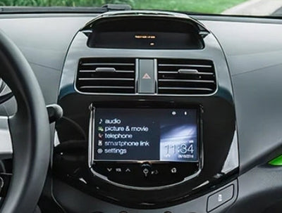 Kit Montaggio Autoradio 9"Pollici Chrevolet Spark (2010-2014) Mascherina, Cablaggio Autoradio Android